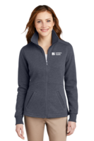 Port Authority® Ladies Slub Fleece Full-Zip Jacket
