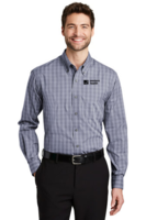 Port Authority® Tall Tattersall Easy Care Shirt