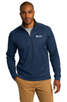 Port Authority® Vertical Texture 1/4-Zip Pullover