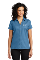 Port Authority Ladies Textured Camp Shirt